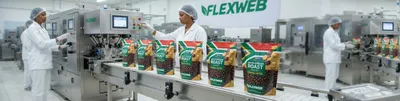 Real-world use of printed flexible packaging in South African food processing