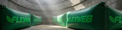 Heavy-duty industrial liner bags in real-world chemical and agricultural bulk storage applications in South Africa