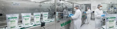 High-barrier flexible packaging for pharmaceutical and nutraceutical applications manufactured by Flexweb in Germiston, South Africa β tamper-evident sachets and pouches under BRC and HACCP certification.