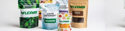 Custom printed stand-up pouches and doypacks for FMCG retail brands manufactured by Flexweb in Germiston, South Africa β BRC-certified shelf-ready packaging.